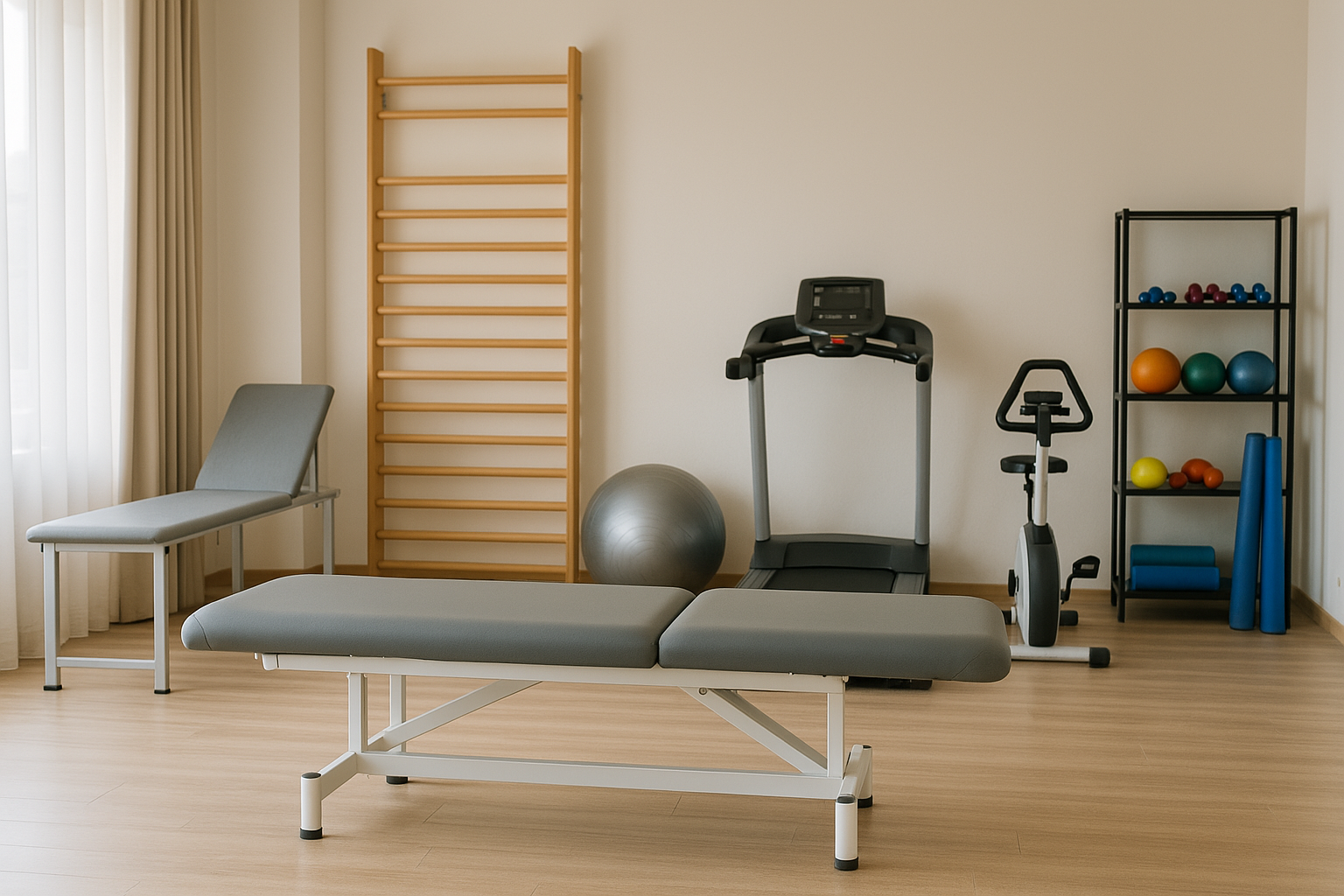 Gambar ruangan tempat fisioterapi 