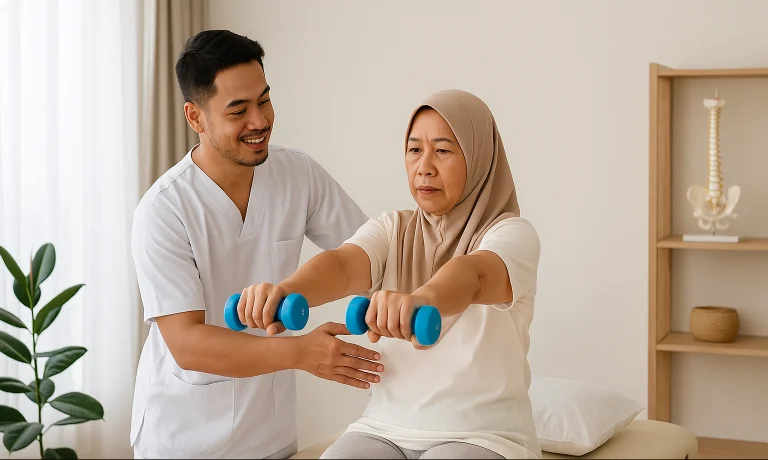 Fisioterapi Untuk Osteoporosis Dan Penguatan Tulang