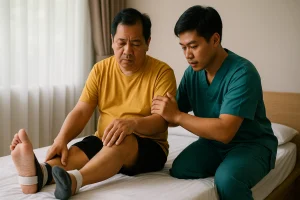 Terapi Stroke Tangan Dan Kaki Kiri