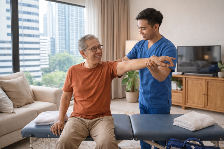 Fisioterapi Datang ke Rumah Daerah Jakarta Pusat