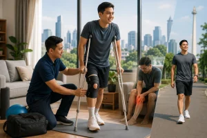 Fisioterapi Datang ke Rumah Daerah Jakarta Barat Pasca Cedera Jadi Lebih Cepat “Balik Jalan”